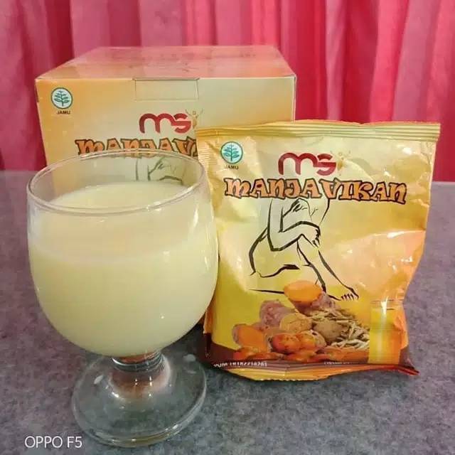 MSI MANJAVIKAN ORIGINAL,1 sachet Jamu Keputihan dan Merapatkan