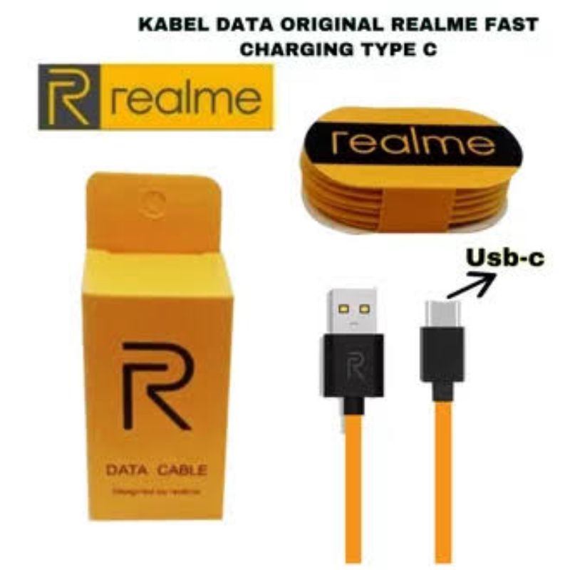 Kabel Data Realme micro usb / Kabel data realme type c