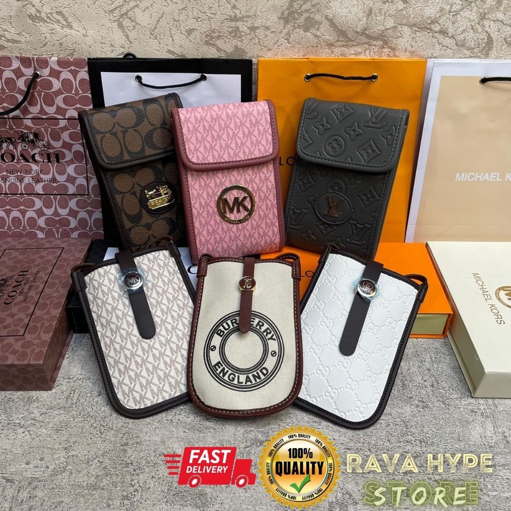 Tas Selempang Model Camera BRANDED FULLSET / Phone Bag Tas GUCC1 Tas Kulit Dompet Panjang