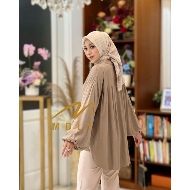 Atasan Kemeja Wanita Terbaru Eunha Blouse BY MDLY 3112