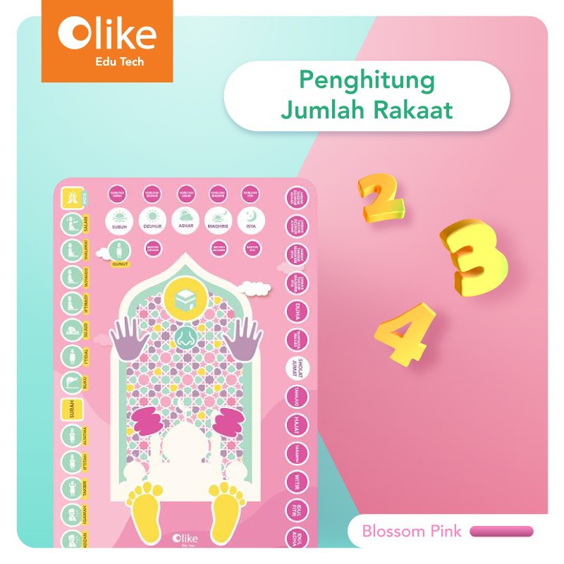 Olike Smart Sajadah 2 / Sajadah Anak - Garansi Resmi