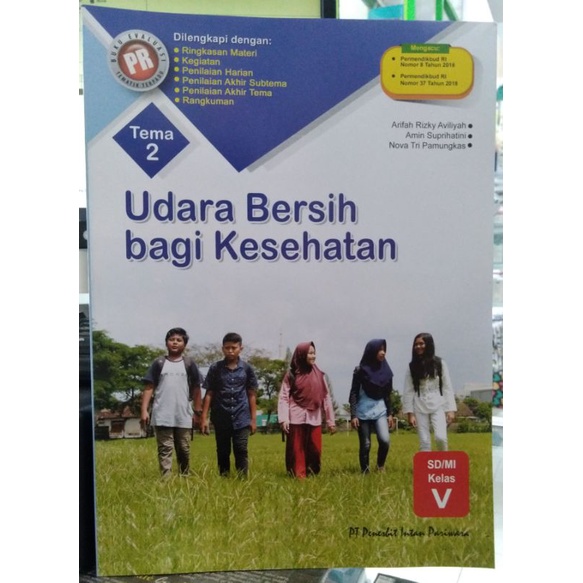 Buku PR Tema 2 Kelas 5 || Udara Bersih bagi Kesehatan