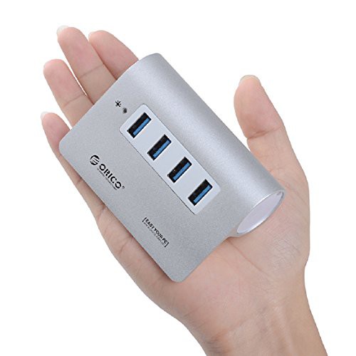 ORICO M3H4 Aluminum Alloy Housing 4 Port Super Speed USB3.0 Hub