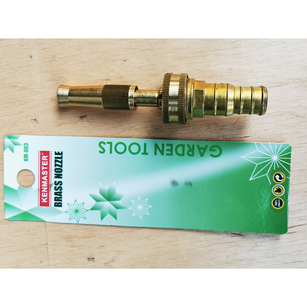 Kenmaster Semprotan Air Kuningan 5/8&quot; - 3/4&quot; / Hose Nozzle km 003