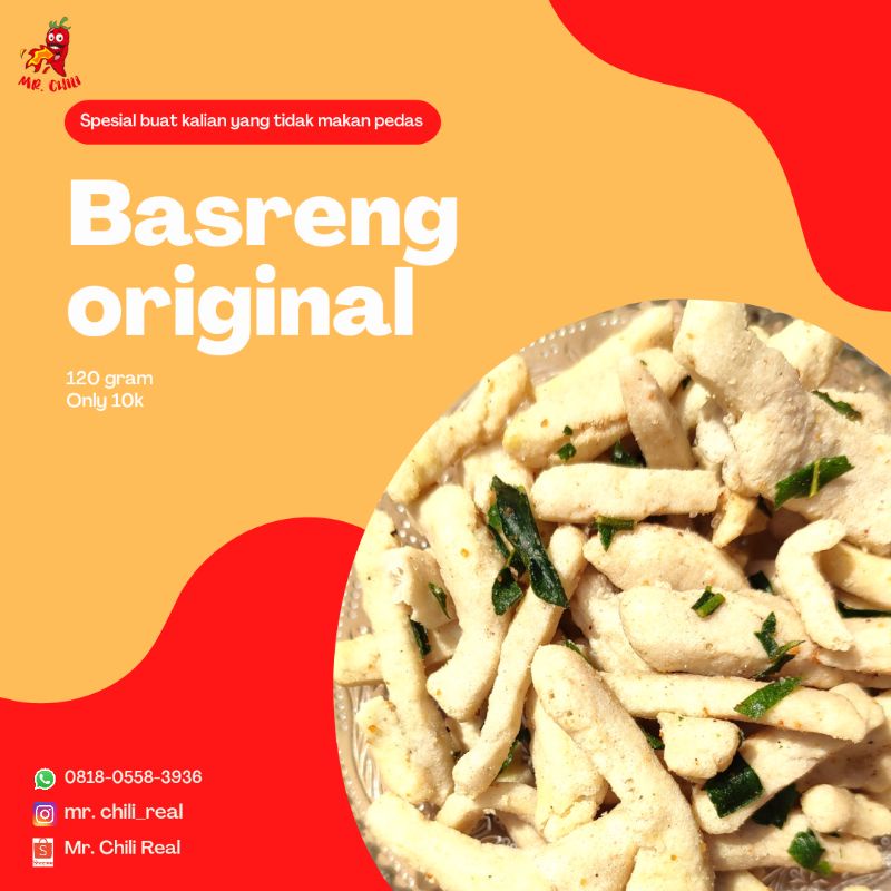 

BASRENG ORIGINAL 500 GRAM DAUN JERUK+GRATIS BUBBLE WRAP