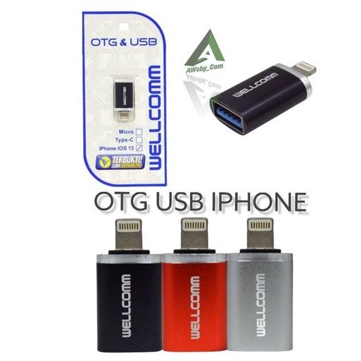 WellComm OTG USB Lightning Support IOS 13 For iPhone 6 6s 7 8 6+ 7+ 8+ SE X XS XR 11 12 13 Pro Max