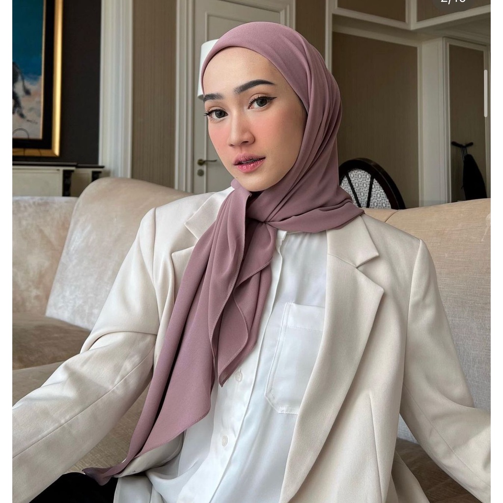 (KJI) HIJAB GHANI INNER JILBAB BELLA SQUARE SEGIEMPAT INSTAN PREMIUM