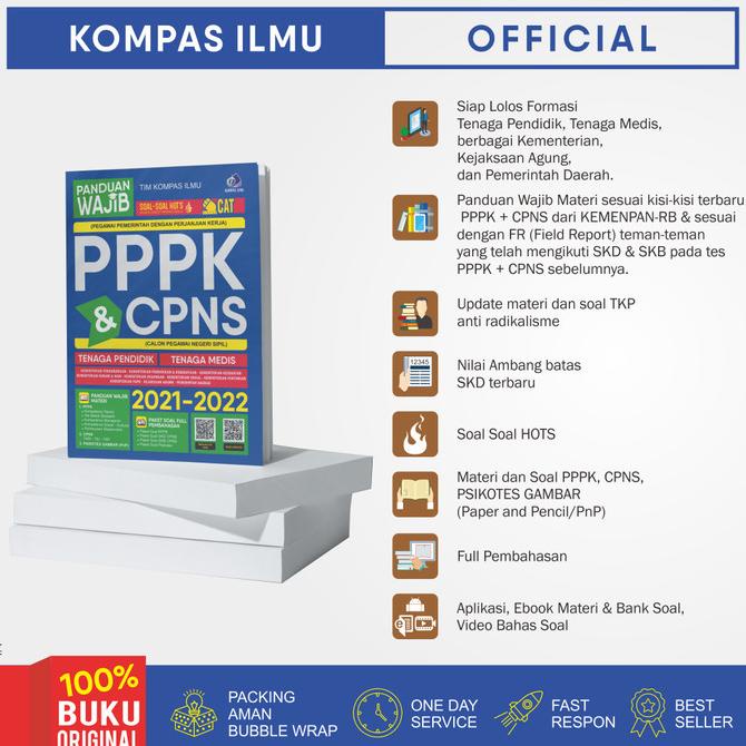 

Buku PANDUAN WAJIB PPPK & CPNS ASN 2021-2022 TERBARU TERUPDATE