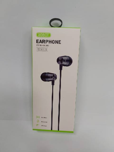 Handsfree Headseat Earphone  ROBOT RE101S