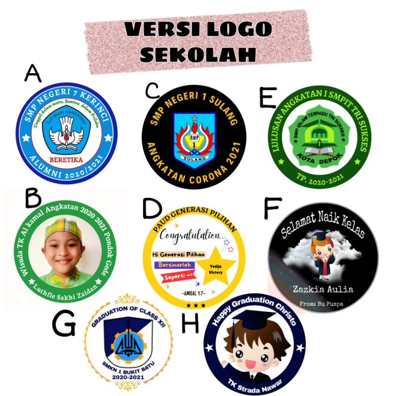 MEDALI WISUDA AKRILIK / MEDALI PENGHARGAAN / MEDALI CUSTOM