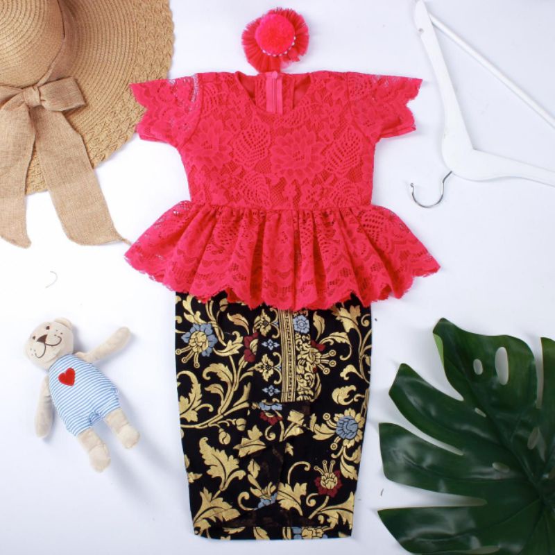 Kebaya anak Model Tania untuk 0th sd dewasa