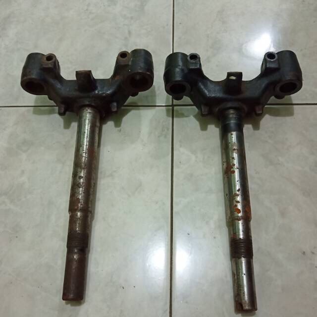 T segitiga fizr vega lama crypton T shock  stang stir original