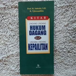 PAKET 4 BUKU KITAB HUKUM PERDATA, KUHP, KUHP & KUHAP, UNDANG-UNDANG