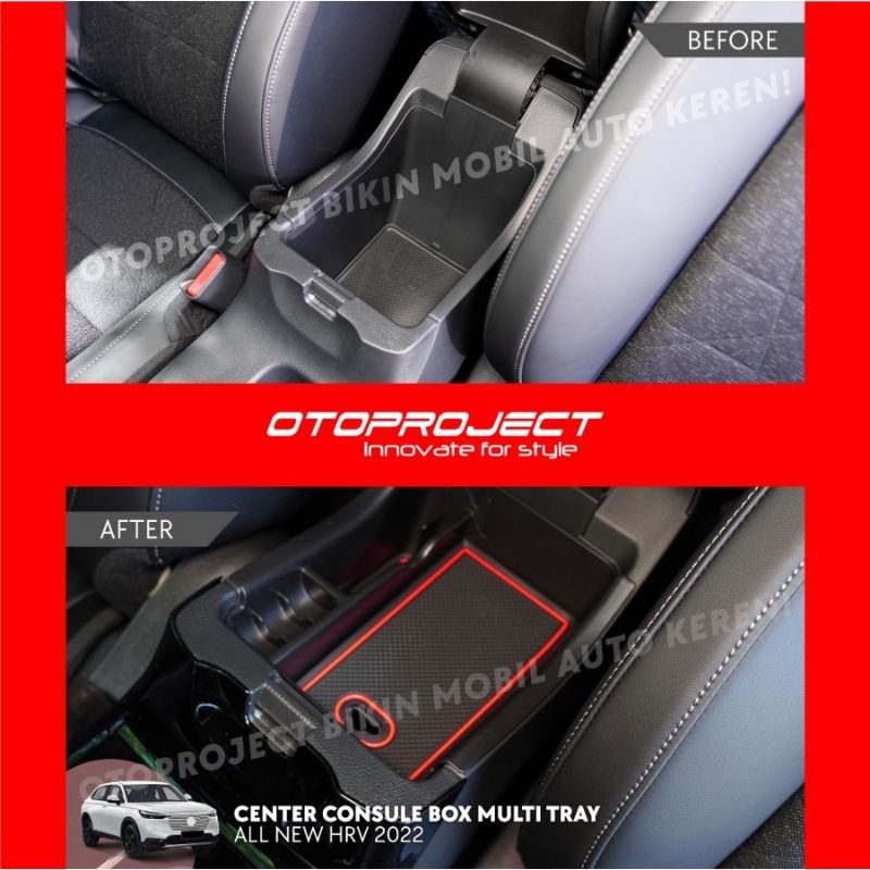 center consule box multi Tray Honda HRV 2022 otoproject