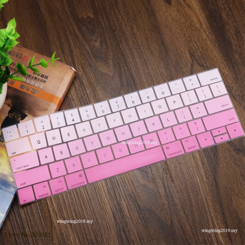 Case Skin Keyboard Enter Bahasa Inggris US Bahan Silikon Untuk MacBook Pro 13&amp;quot; A1706 A1989 A2159 Pro 15&amp;quot; A1990 A1707 Jam Tangan Touch Bar