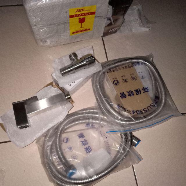 Sus 304 Stop Kran Cabang Stainless Steel Tebal Kuat Dof Murah