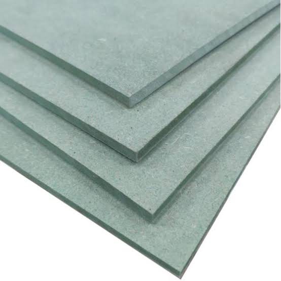 papan MDF hijau / HMR 9mm (80x40)cm, plywood MDF hijau HMR 9mm