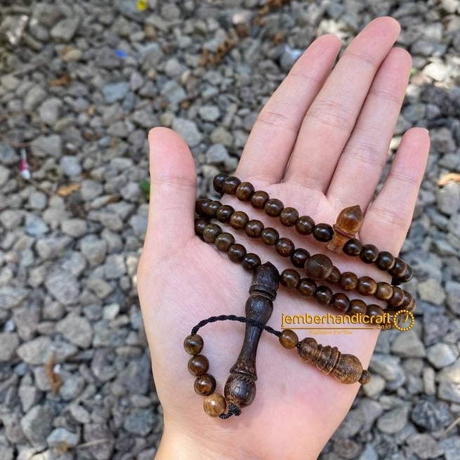 Tasbih Kayu Gaharu | Tasbih Gaharu Buaya Kalimantan ORIGINAL