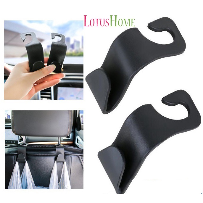 Hook Hanger Holder Headrest Gantungan Kait Barang Mobil