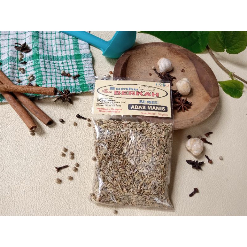 

ADAS MANIS 50 gram / ANISE / BUMBU DAPUR / BUMBU REMPAH