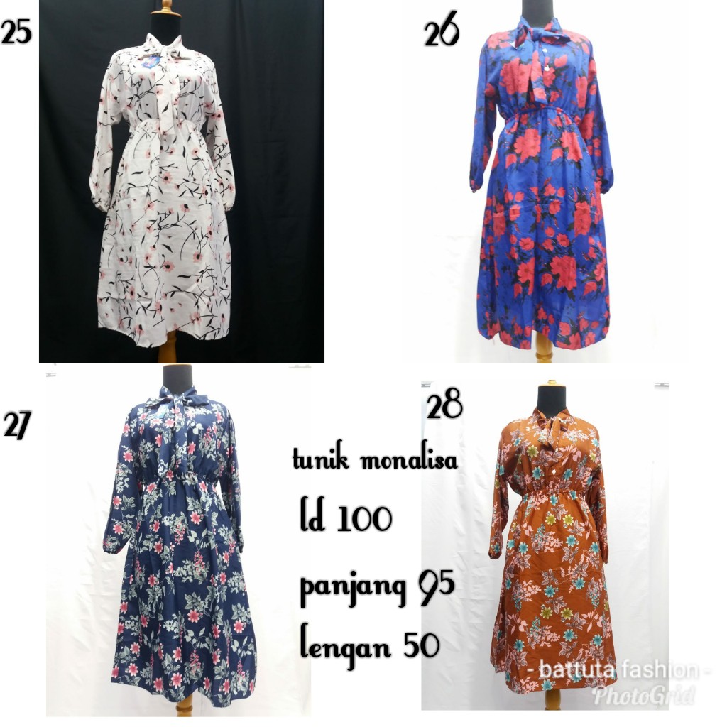 TUNIK MODEL KEKINIAN OOTD