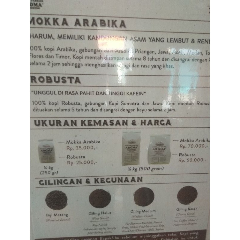 

p4yu Kopi Aroma Robusta