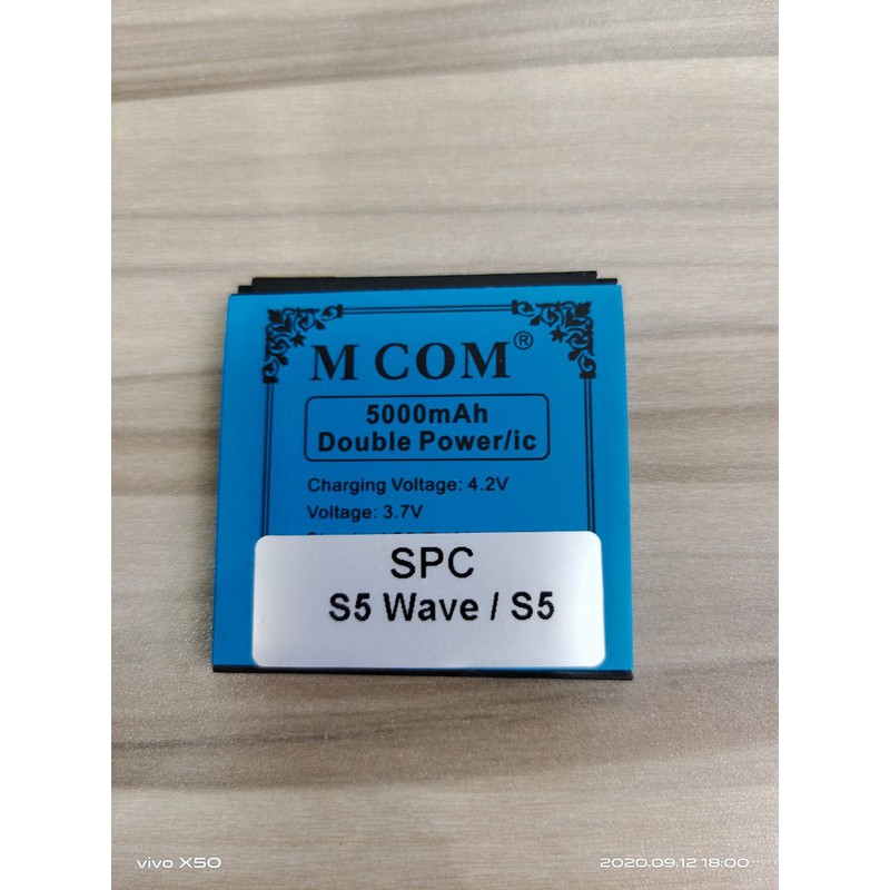 Battery Batre Baterai Double Power Mcom SPC S5 - S5 Wave