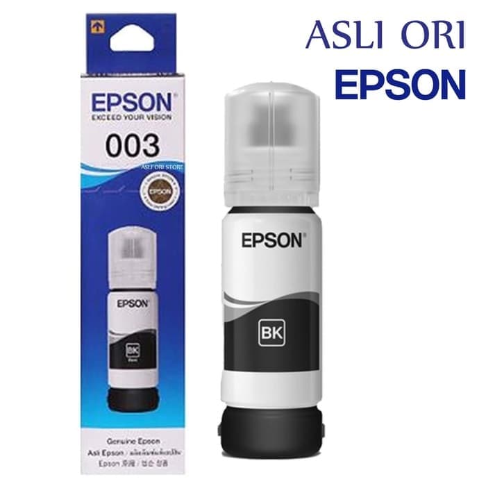 Tinta Epson 003 Hitam Black Original