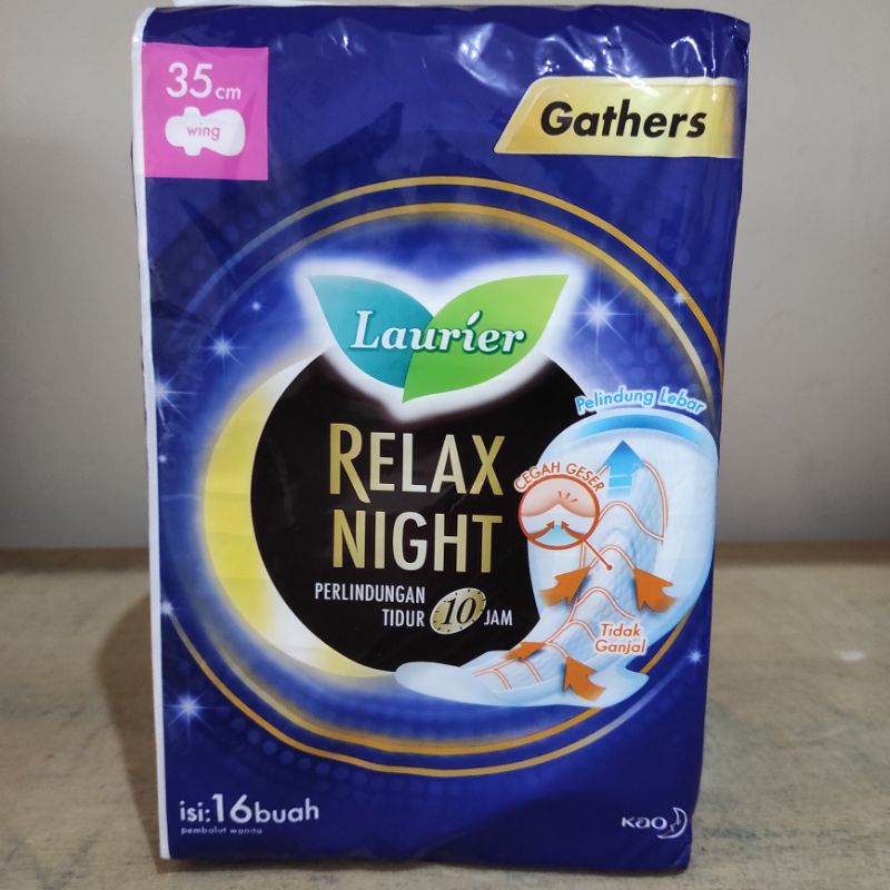 laurier relax night gathers 35cm isi 16