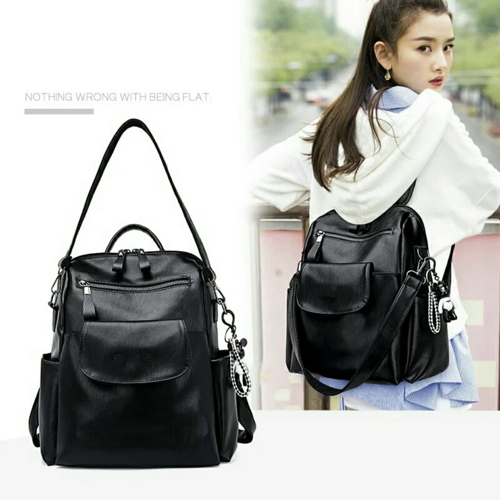 ST99_ Tas Ransel Backpack Terbaru - Tas Ransel Wanita Korean Style - Tas Ransel Multifungsi