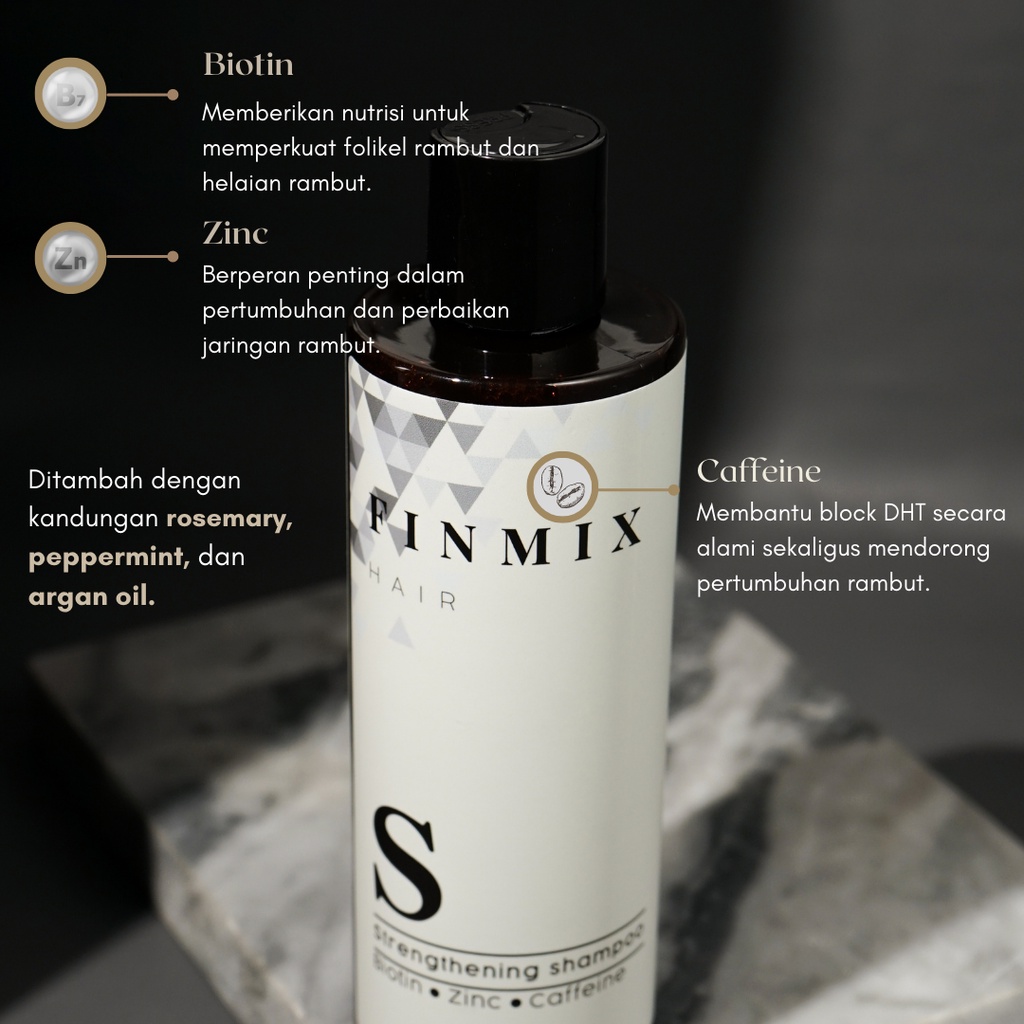 FINMIX HAIR SHAMPO HARIAN - BIOTIN ZINC CAFFEINE SHAMPOO