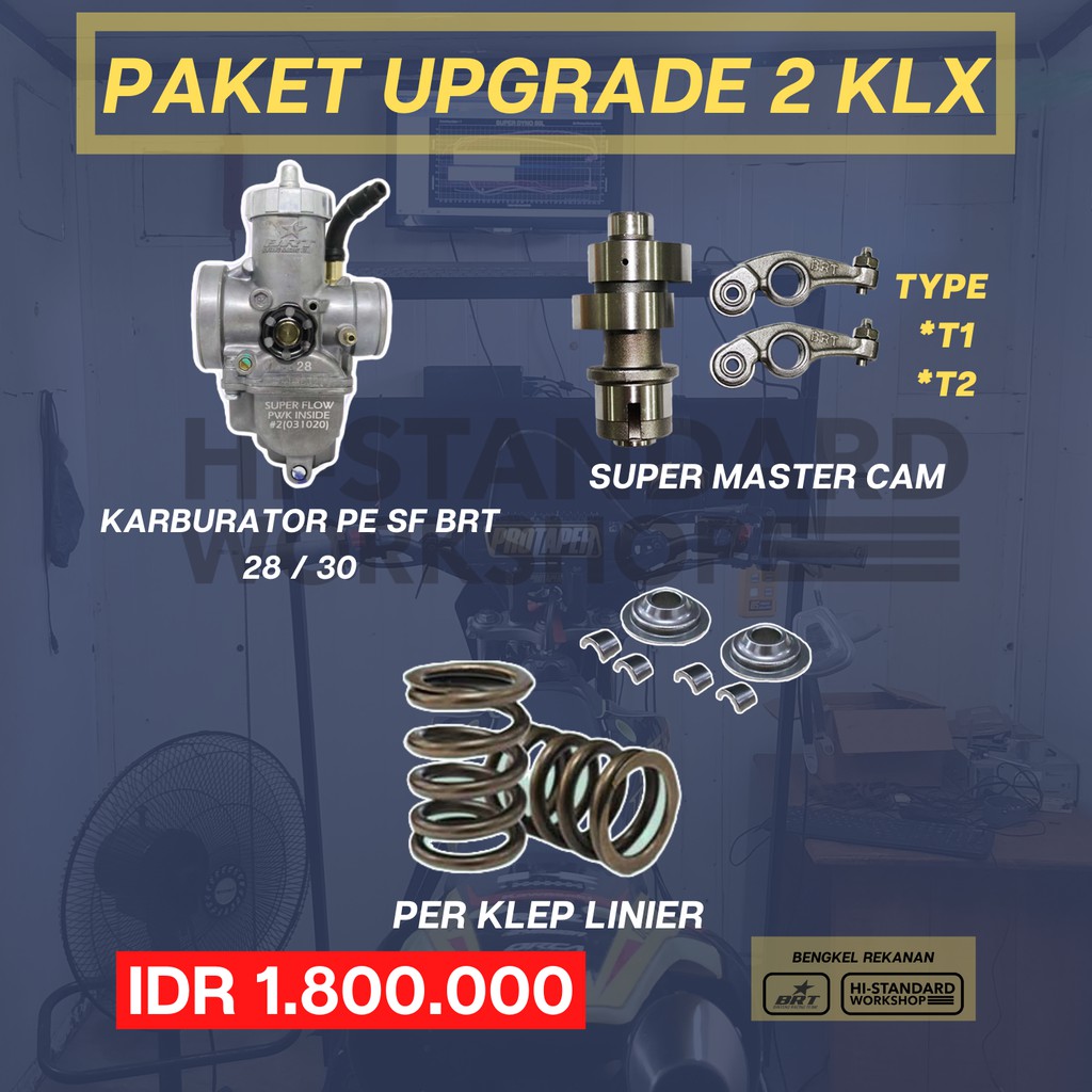 PAKET 2 KARBURATOR PE 28 30 NOKEN AS PER KLEP KLX 150 D TRACKER BRT