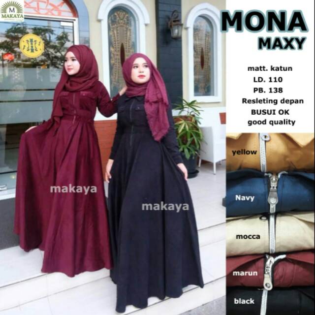 GAMIS SYAR'I MONA MAXY MATT KATUN