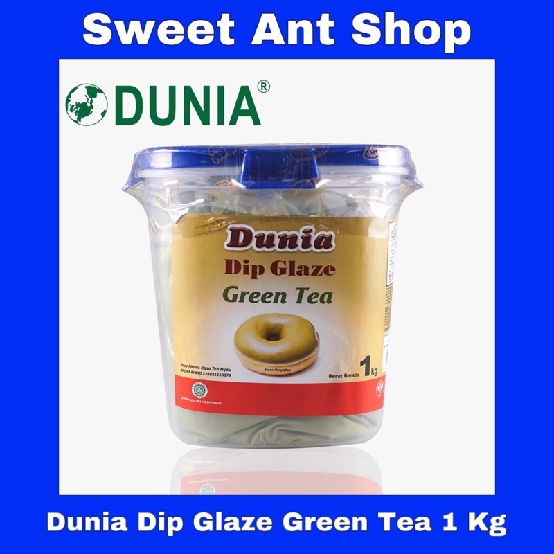 Dunia Dip Glaze Green Tea 1 Kg