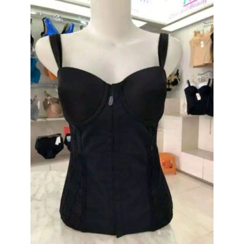 LONGTORSO ANNABELLE HITAM FIORI ORIGINAL