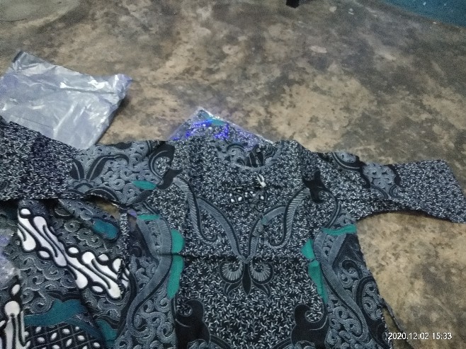 Batik Couple Keluarga Maura Couple Sania Ruffle Ori Ndoro Jowi Dnt Termurah