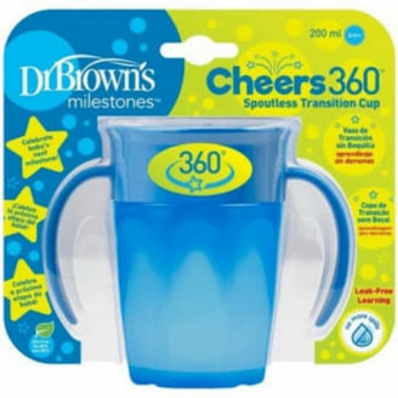 Dr. Brown's Cheers 360 Spoutless Transition Cup 200 ml