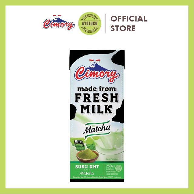 

susu Cimory UHT Milk 250 ML (Matcha)