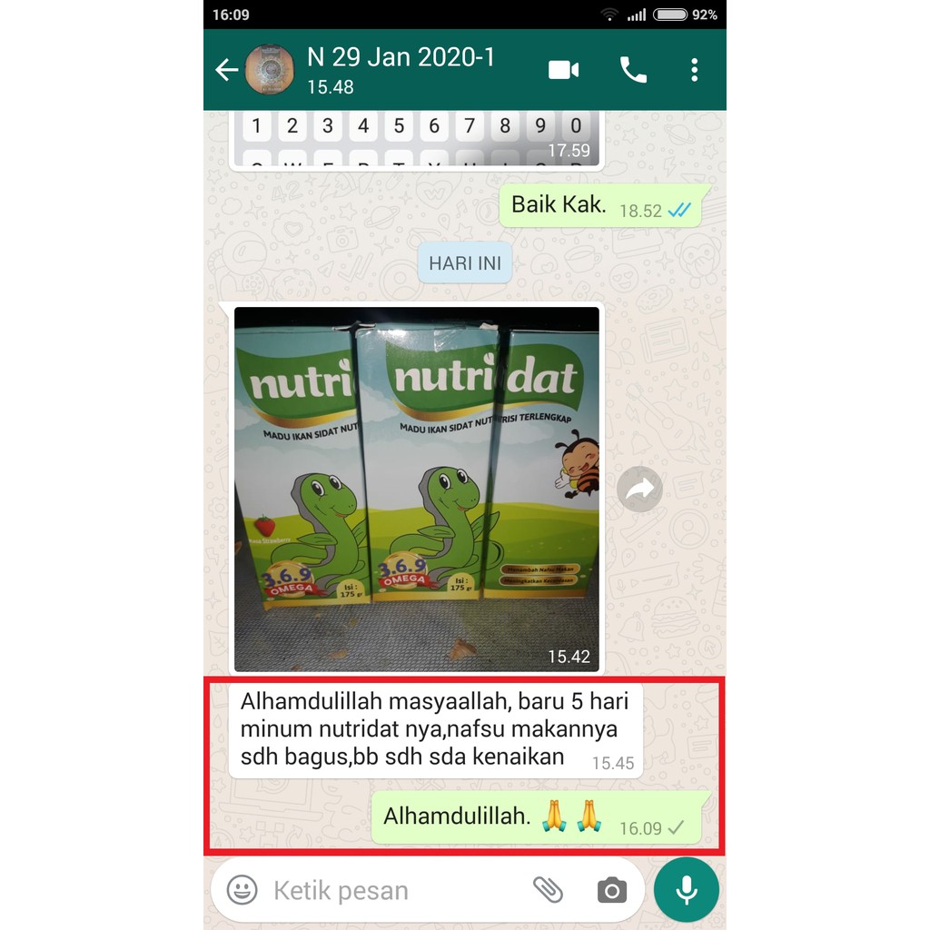 Nutridat Original-Nutridat Madu Ikan Sidat-Nutridat Madu-Nutridat Madu Ikan Sidat Original