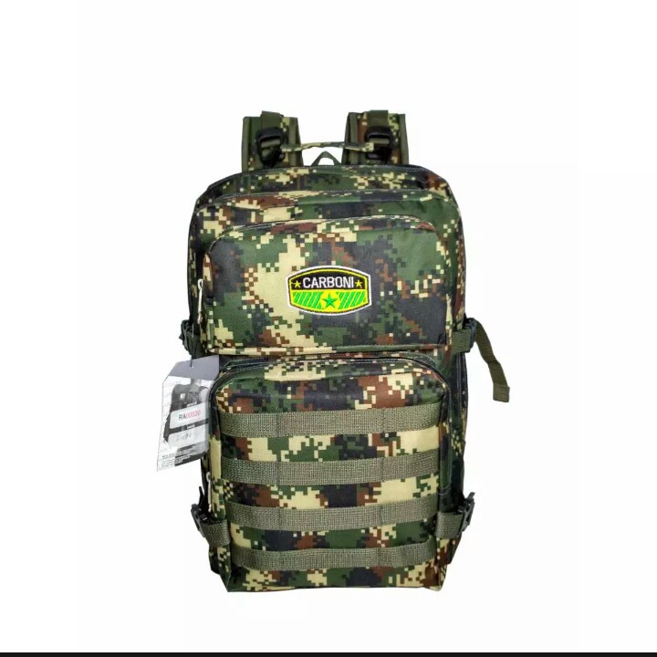 Carboni tas ransel MA00030 tas punggung backpack jumbo tactycal army original - green army