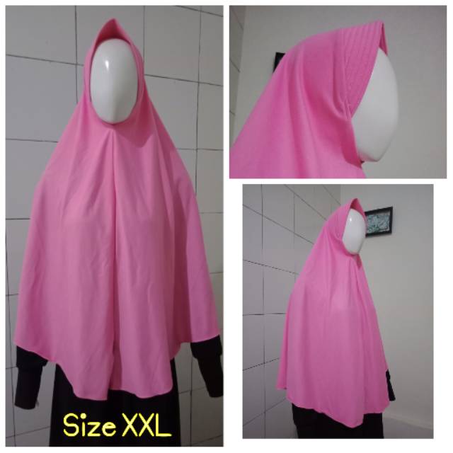 JILBAB INSTAN/ JILBAB MURAH/ BERGO SIZE JUMBO/XXL