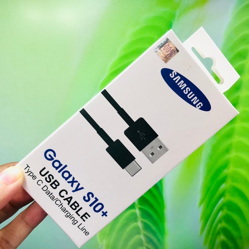 PROMO KABEL DATA SAMSUNG S10+ USB TO TYPE C ORIGINAL CHARGING LINE