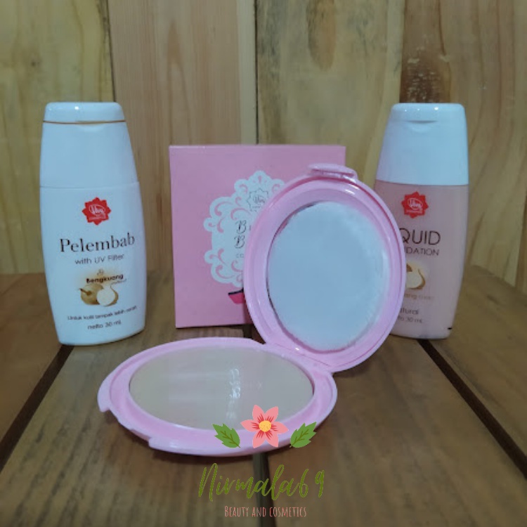 Paket Viva 3in1 Pelembab Bengkoang+Liquid Foundation Extract Bengkoang Natural+Bedak Bright Beauty C