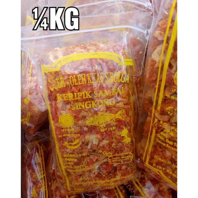 

Keripik singkong sambal