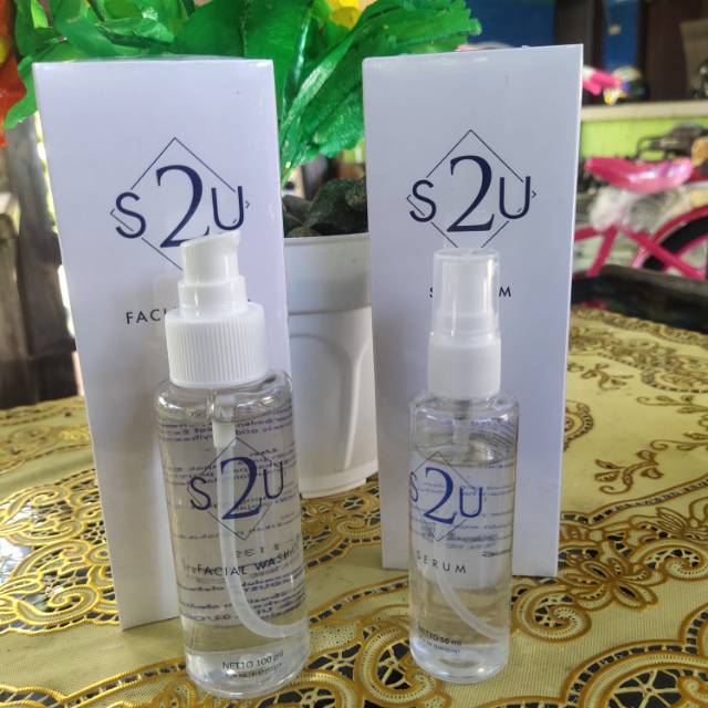 S2U Serum dan Facial Wash (BPOM 1818212218)