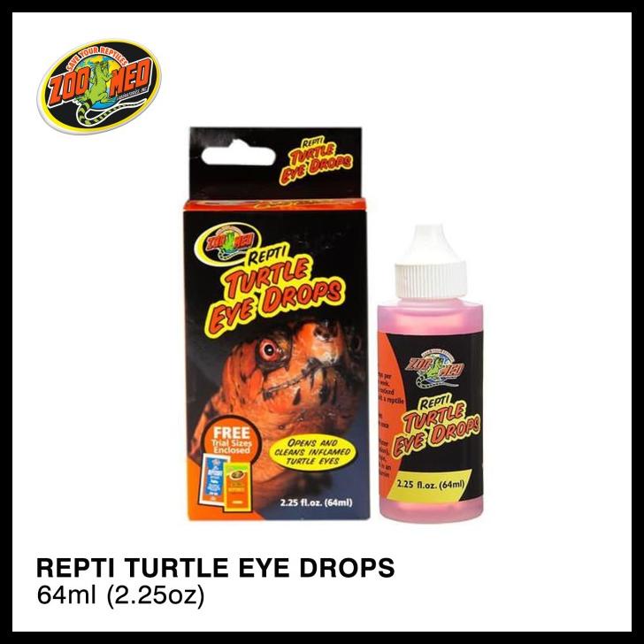 Zoomed Repti Turtle Eye Drops 64Ml Obat Mata Kura Air Darat Reptil