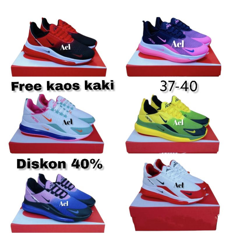 Sepatu Aerobik Senam Zumba Kets Aerobic Wanita Dewasa Original Asli Import Vietnam Size 37 40 Sneake