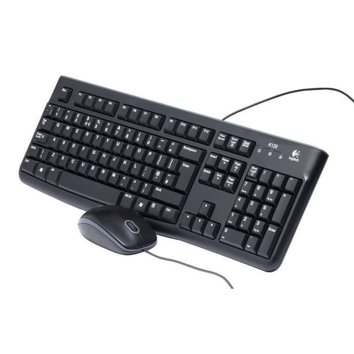 Paket Keyboard Mouse Logitech MK 120