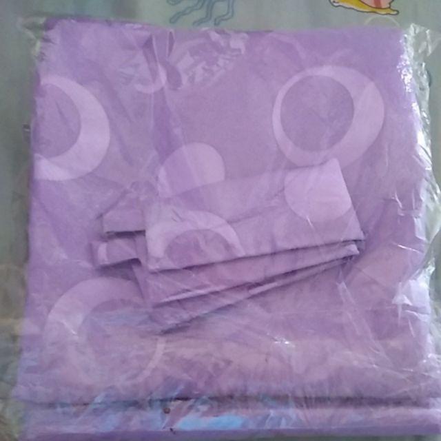 Gorden Pintu Jendela Smockering Minimalis Polkadot Narita Kuning Abu Ungu Hijau Merah Coklat