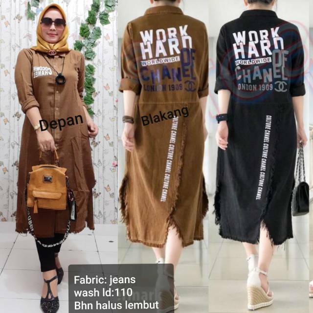 Tunik Full Levis Import